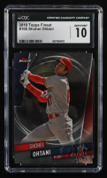 Shohei Ohtani 2019 Finest #100 (CGC 10) at PristineAuction.com