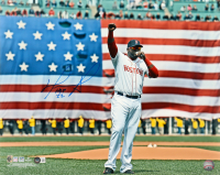 David Ortiz Signed Red Sox 16x20 Photo Inscribed "HOF 22" (Beckett & Ortiz) at PristineAuction.com
