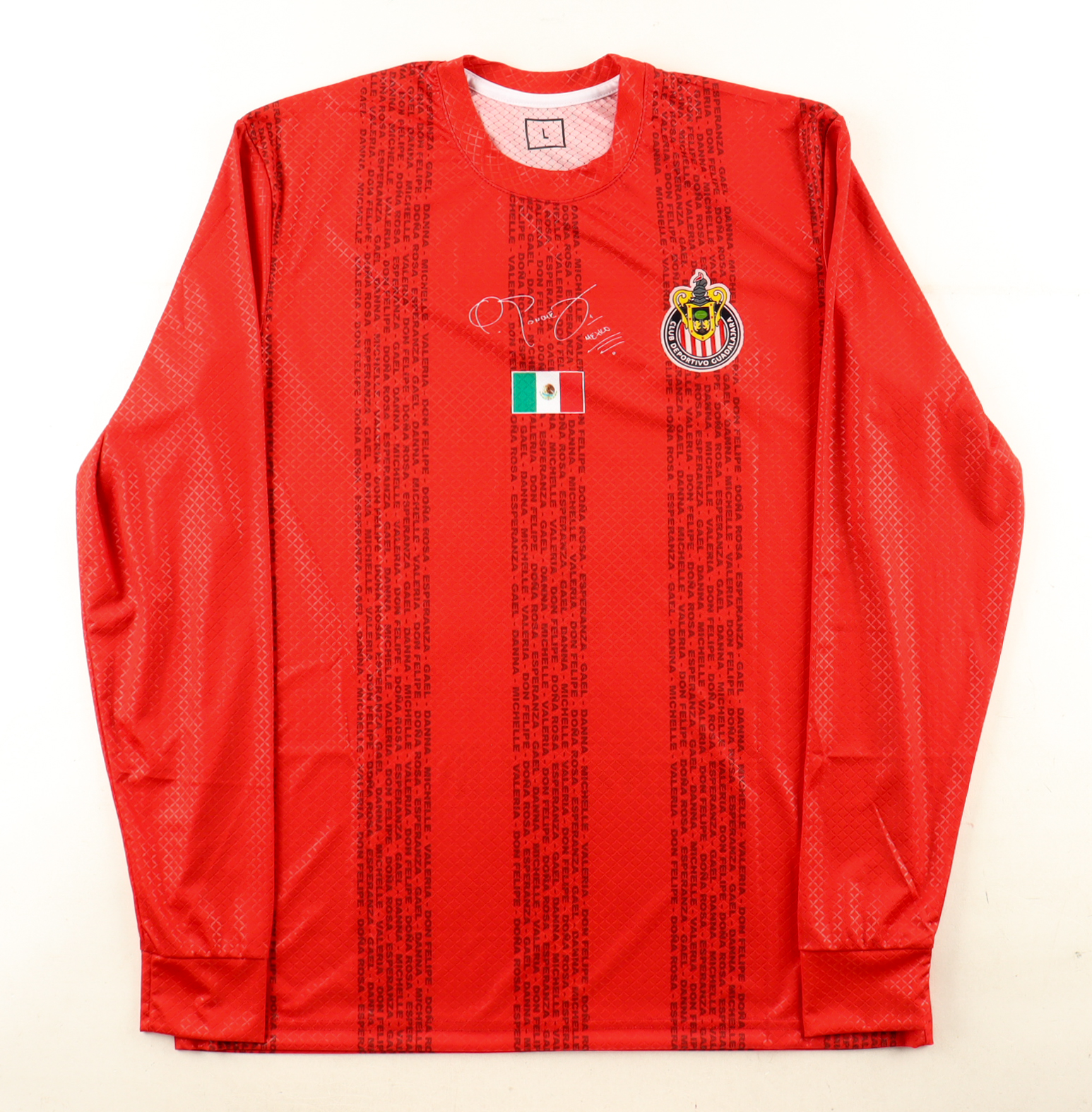 Oswaldo Sanchez Signed Jersey (JSA) at PristineAuction.com Oswaldo Sanchez Signed Jersey (JSA) at PristineAuction.com