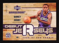 Quincy Douby 2006-07 Upper Deck Hardcourt Debut Jerseys #QD #149/199 RC at PristineAuction.com