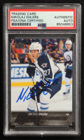 Nikolaj Ehlers Signed 2015-16 Upper Deck #223 YG RC (PSA) at PristineAuction.com