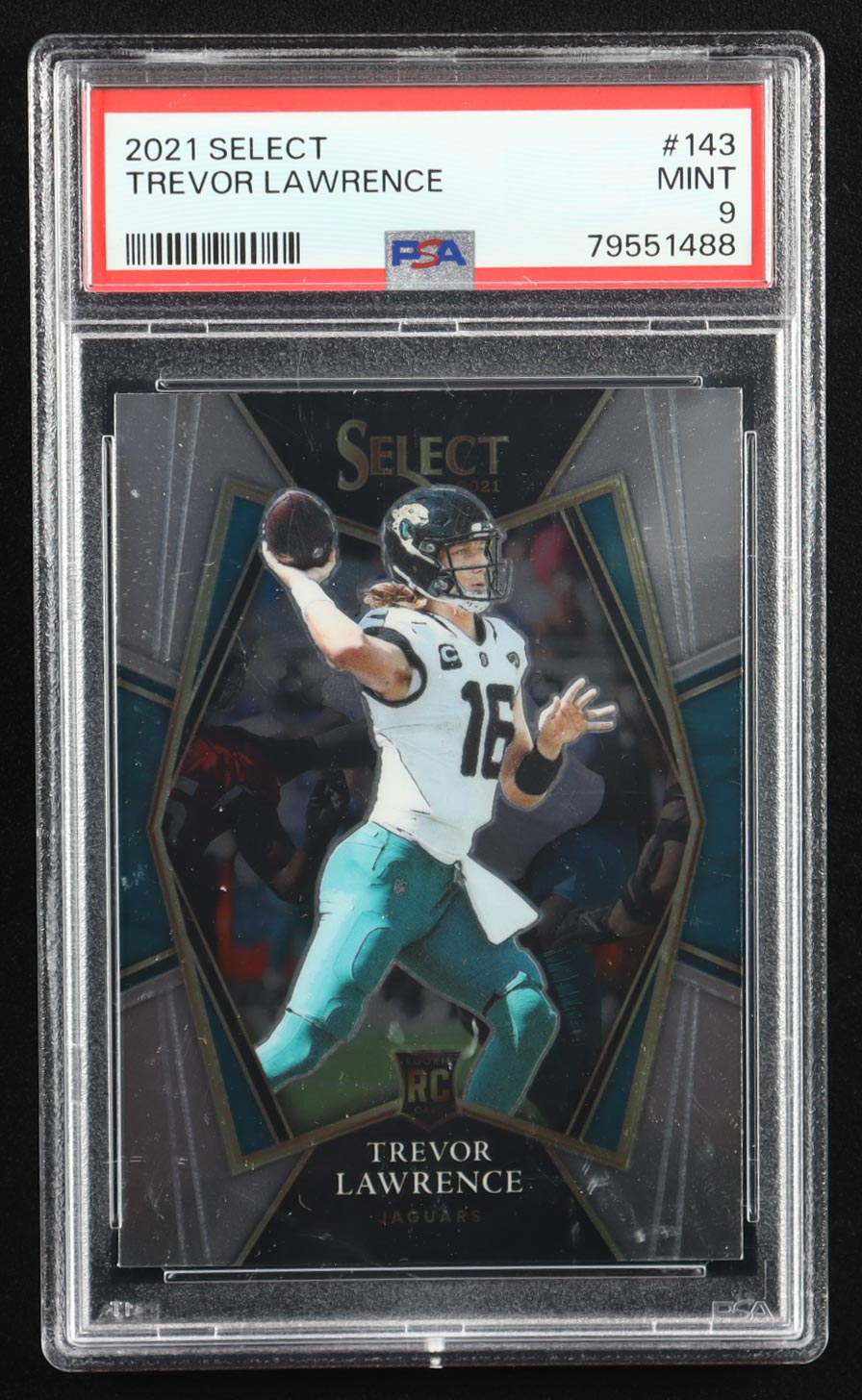 Trevor Lawrence 2021 Select #143 RC (PSA 9) at PristineAuction.com Trevor Lawrence 2021 Select #143 RC (PSA 9) at PristineAuction.com