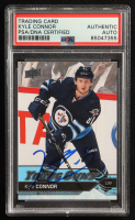 Kyle Connor Signed 2016-17 Upper Deck YG #212 RC (PSA) at PristineAuction.com