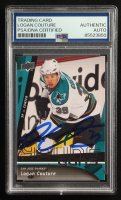 Logan Couture Signed 2009-10 Upper Deck #487 YG RC (PSA) at PristineAuction.com
