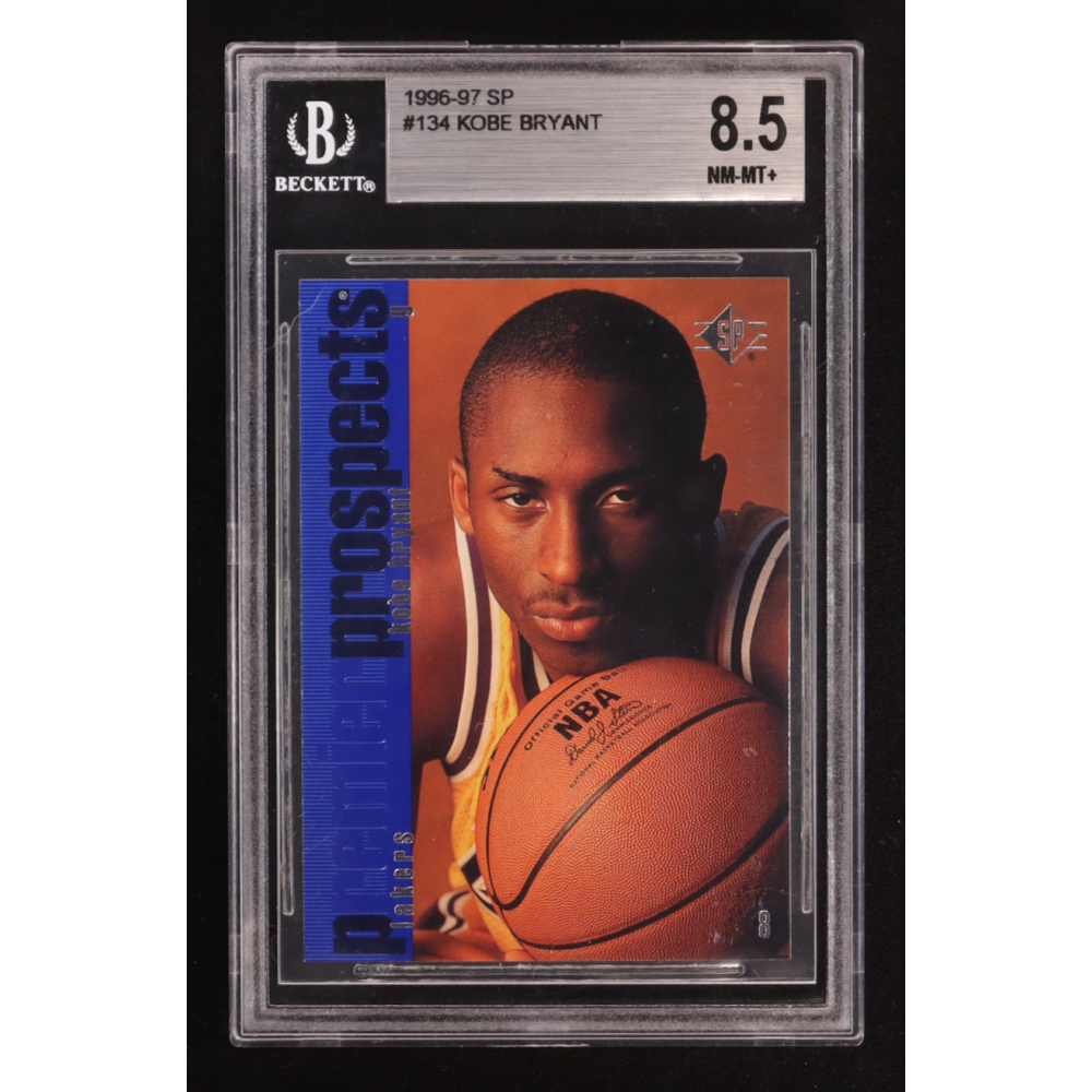 Kobe Bryant 1996-97 Upper Deck SP Premier Prospects #134 RC (BGS 8.5) at PristineAuction.com