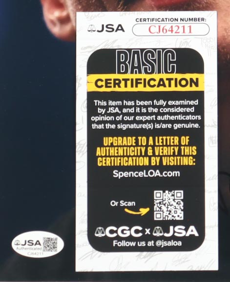 Oleksandr Usyk Signed 8x12 Photo (JSA) at PristineAuction.com Oleksandr Usyk Signed 8x12 Photo (JSA) at PristineAuction.com