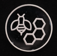5 Gram .999 Fine Silver Honey Bee Bullion Art Round at PristineAuction.com