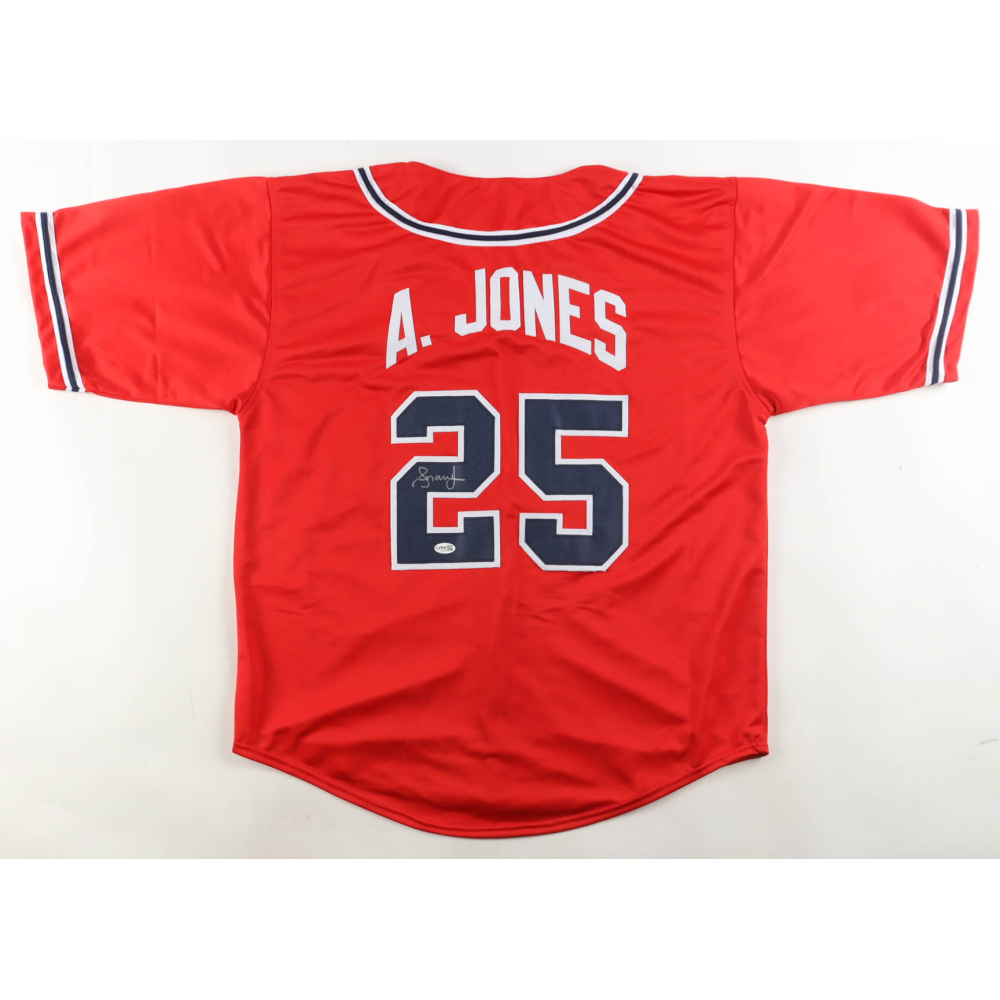 Andruw Jones Signed Jersey (JSA) at PristineAuction.com
