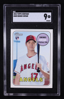 Shohei Ohtani 2018 Topps Heritage #600 RC (SGC 9) at PristineAuction.com