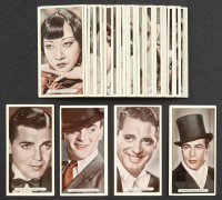 1934 Ardath "Famous Film Stars" Cigarettes Cards Complete Card Set Of (50) Cards at PristineAuction.com