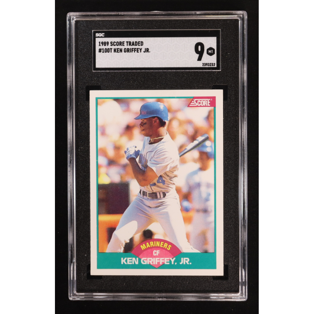 Ken Griffey Jr. 1989 Score Traded #100T RC (SGC 9) at PristineAuction.com