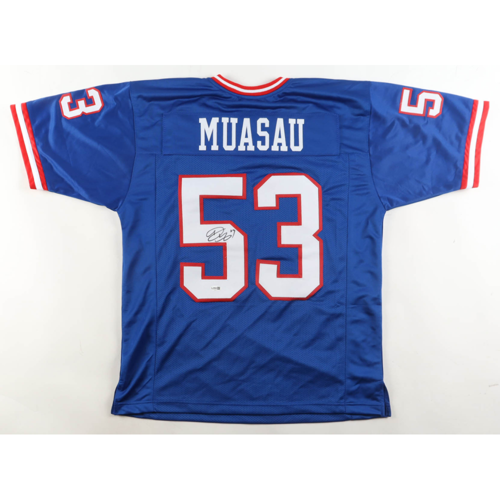 Darius Muasau Signed Jersey (JSA) at PristineAuction.com