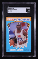 Michael Jordan 1990-91 Fleer All-Stars #5 (SGC 8) at PristineAuction.com