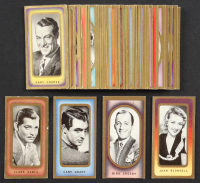 1936 Carreras Ltd "Film Favorites" Cigarettes Cards Complete Card Set Of (50) Cards at PristineAuction.com