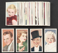 1936 Carreras Ltd "Film Stars" Cigarettes Cards Complete Card Set Of (50) Cards at PristineAuction.com