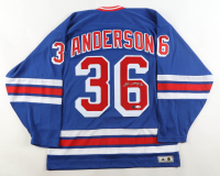Glenn Anderson Signed Rangers Adidas Authentic Jersey (JSA) at PristineAuction.com
