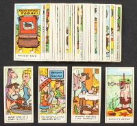 1963 Primrose "The Flintstones" Cigarettes Cards Complete Card Set Of (50) Cards at PristineAuction.com