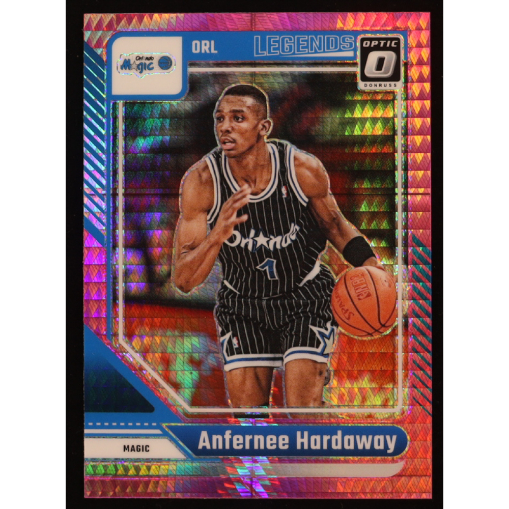 Anfernee Hardaway 2024-25 Donruss Optic Hyper Pink #242 at PristineAuction.com