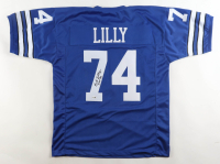 Bob Lilly Signed Jersey Inscribed "HOF '80" (JSA) at PristineAuction.com