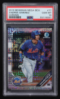 Andres Gimenez 2019 Bowman Mega Box Chrome #BCP-77 RC (PSA 10) at PristineAuction.com