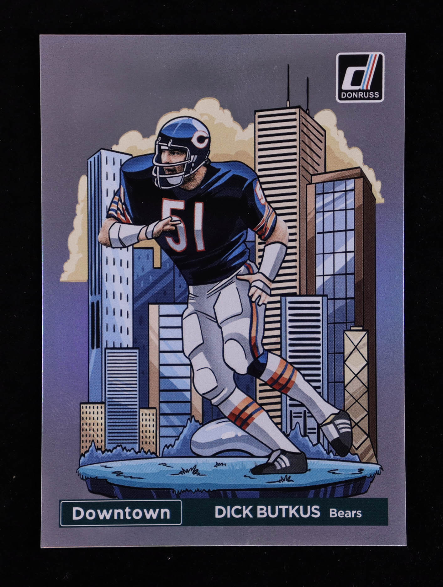 Dick Butkus 2024 Donruss Downtown #9 at PristineAuction.com Dick Butkus 2024 Donruss Downtown #9 at PristineAuction.com
