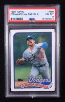 Fernando Valenzuela 1989 Topps #150 (PSA 8) at PristineAuction.com