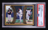Roger Clemens / Greg Maddux / Kerry Wood 1999 Topps #460 AT (PSA 8) at PristineAuction.com