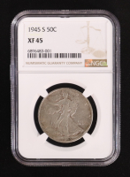 1945-S Walking Liberty Silver 50C Half Dollar (NGC XF45) - 6896483-001 at PristineAuction.com