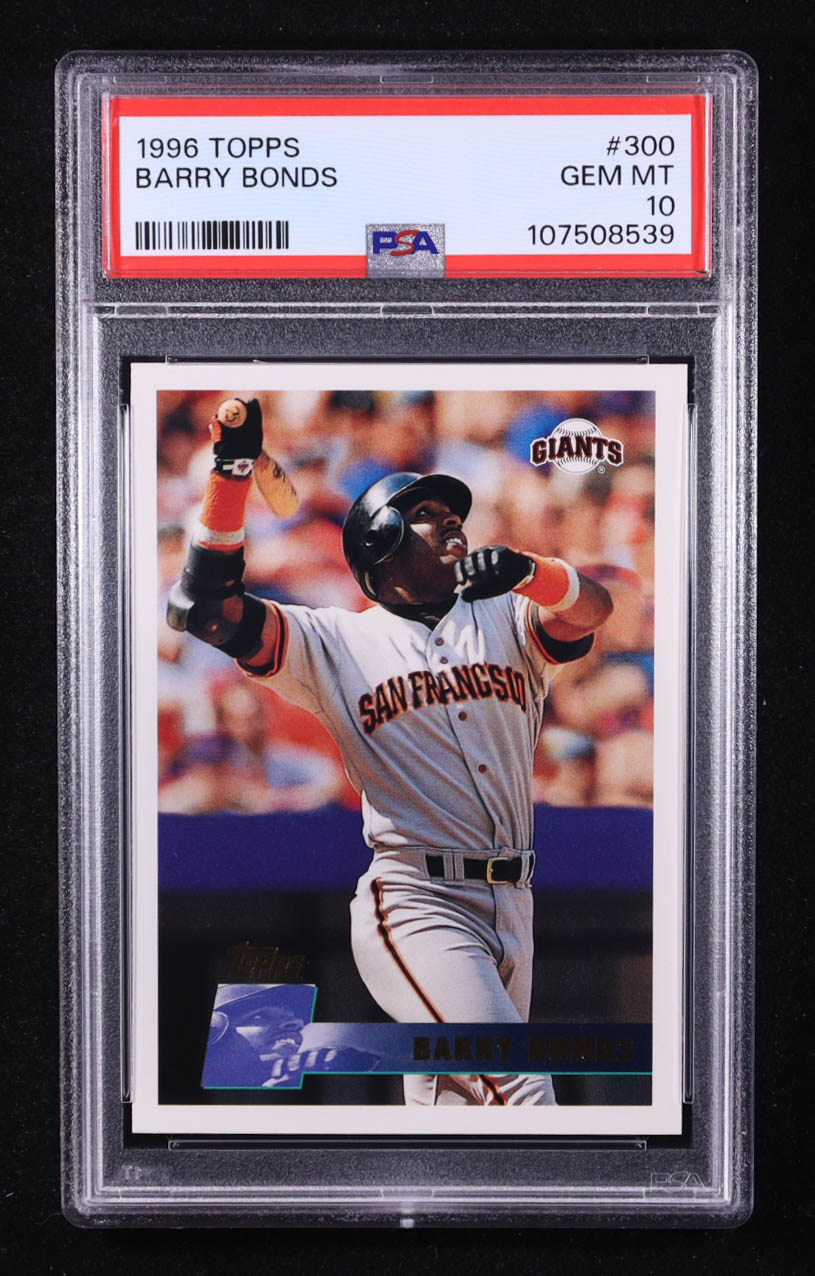Barry Bonds 1996 Topps #300 (PSA 10) at PristineAuction.com Barry Bonds 1996 Topps #300 (PSA 10) at PristineAuction.com