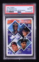 Orlando Miller / Brandon Wilson / Derek Jeter / Mike Neal 1994 Topps #158 UER/Jeter AVG Should Be .270 (PSA 9) at PristineAuction.com