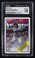 James Outman 2023 Topps '88 Topps Autographs 35th Anniversary #88BA-JO RC (CGC 10) at PristineAuction.com