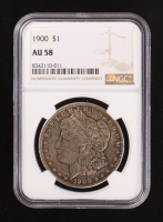 1900 Morgan Silver Dollar (NGC AU58) - 8343110-011 at PristineAuction.com