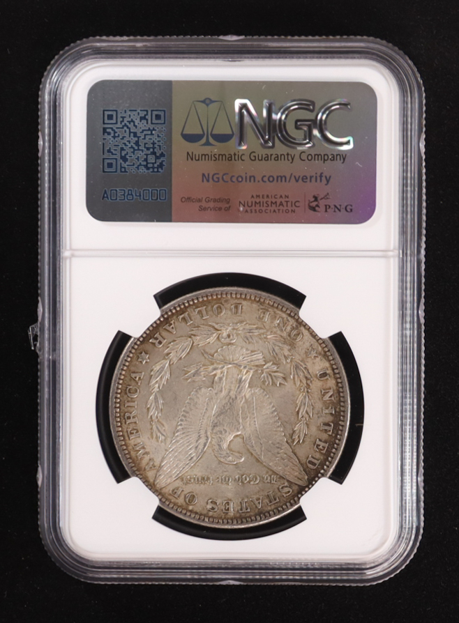 1896 Morgan Silver Dollar (NGC AU58) - 8343489-013 at PristineAuction.com 1896 Morgan Silver Dollar (NGC AU58) - 8343489-013 at PristineAuction.com