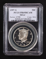 1997-S Kennedy Half Dollar - Deep Cameo Proof (PCGS PR69DCAM) at PristineAuction.com