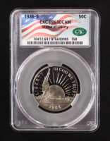 1986-S Statue of Liberty Commemorative Half Dollar - Proof (CACG PR69DCAM) at PristineAuction.com
