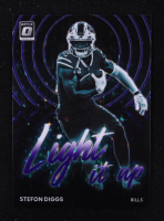 Stefon Diggs Donruss Optic Light it Up Purple Stars #8 #08/25 at PristineAuction.com