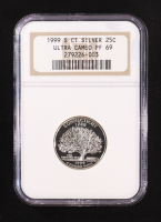 1999-S U.S. State Quarter Series - Connecticut  - 90% Silver Proof (NGC PF69 ULTRA CAMEO) at PristineAuction.com