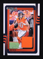 Bo Nix 2025 Donruss Threads #16 at PristineAuction.com