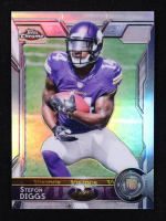 Stefon Diggs 2015 Topps Chrome Mini Refractors #148 RC at PristineAuction.com