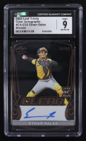 Ehtan Salas 2023 Leaf Trinity Clear Autographs Bronze XRC #CA-ES2 RC #59/99 (CGC 9 | Autograph Graded CGC 10) at PristineAuction.com