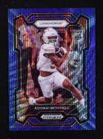 Adonai Mitchell 2024 Panini Prizm Draft Picks Prizms Blue Wave #176 #114/249 RC at PristineAuction.com