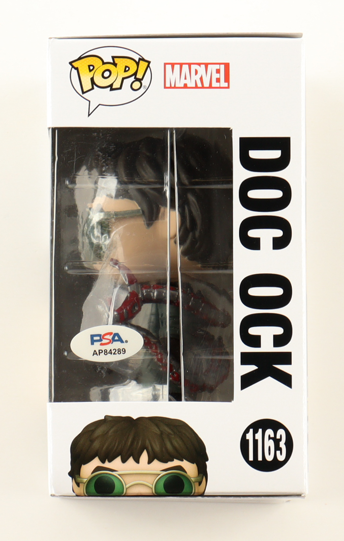 Alfred Molina Signed "Spider-Man: No Way Home" #1163 Doc Ock Bobble-Head Funko Pop! Vinyl Figure (PSA) at PristineAuction.com Alfred Molina Signed "Spider-Man: No Way Home" #1163 Doc Ock Bobble-Head Funko Pop! Vinyl Figure (PSA) at PristineAuction.com