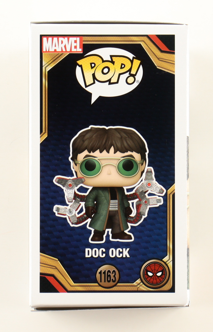 Alfred Molina Signed "Spider-Man: No Way Home" #1163 Doc Ock Bobble-Head Funko Pop! Vinyl Figure (PSA) at PristineAuction.com Alfred Molina Signed "Spider-Man: No Way Home" #1163 Doc Ock Bobble-Head Funko Pop! Vinyl Figure (PSA) at PristineAuction.com