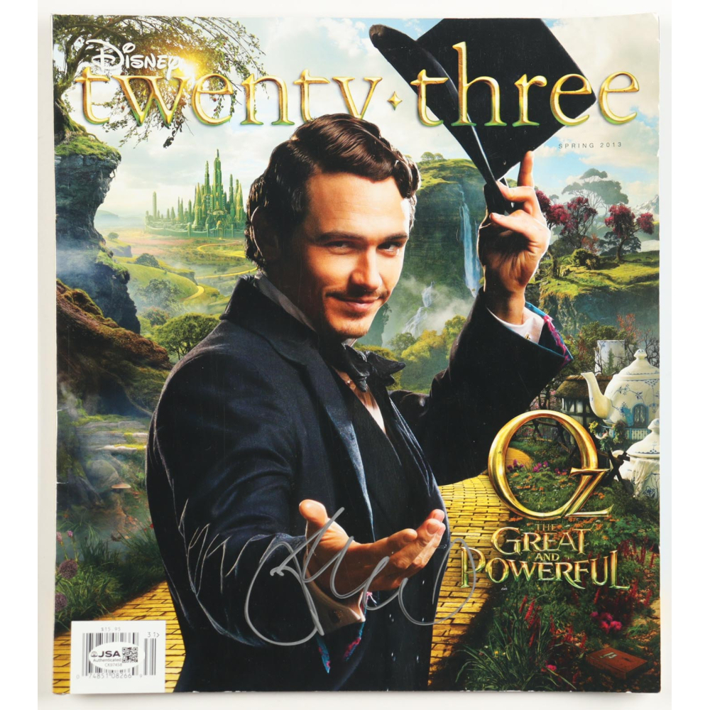 James Franco Signed 2013 "Disney Twenty-Three" Magazine (JSA) at PristineAuction.com