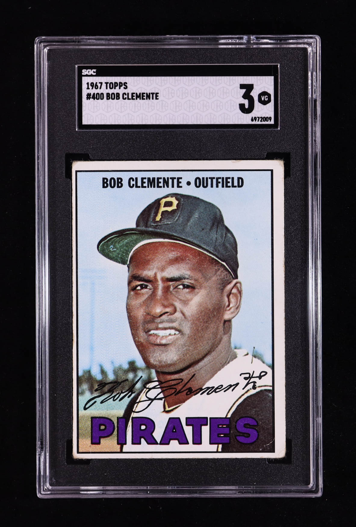 Bob Clemente 1967 Topps #400 DP (SGC 3) at PristineAuction.com Bob Clemente 1967 Topps #400 DP (SGC 3) at PristineAuction.com