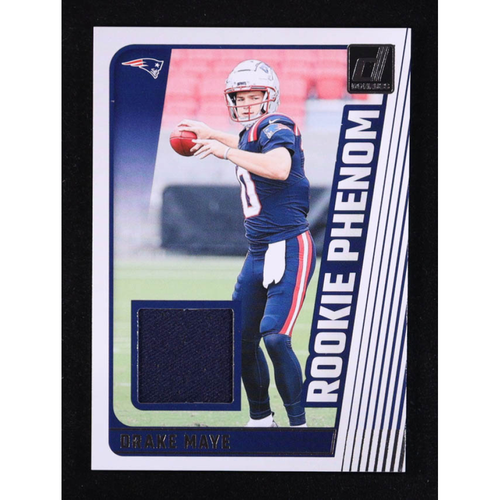 Drake Maye 2024 Donruss Rookie Phenom Jerseys #25 RC at PristineAuction.com