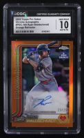 Ryan Waldschmidt 2025 Topps Chrome Pro Debut Autographs Orange Refractor #PDC-168 RC #23/25 (CGC 10 | Autograph Graded CGC 10) at PristineAuction.com