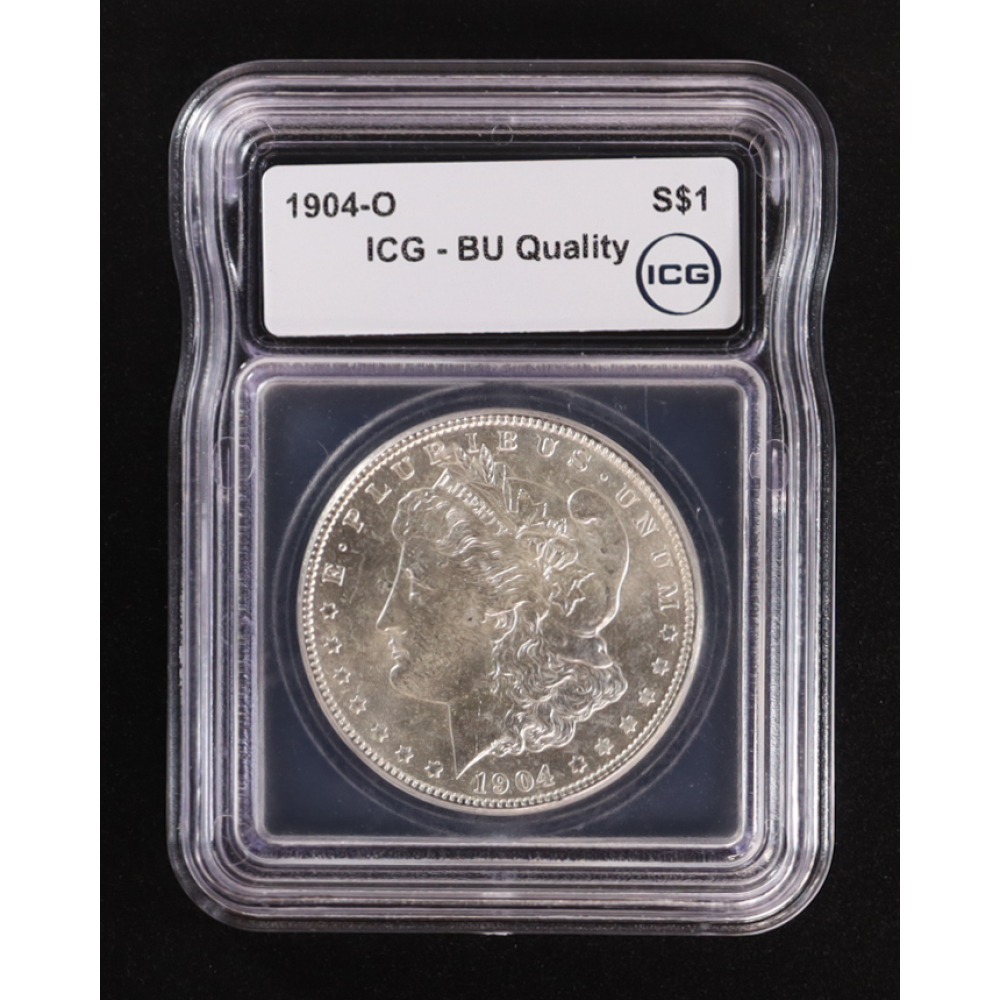 1904-O Morgan Silver Dollar (ICG BU Quality) - 2138860601 at PristineAuction.com