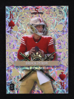 Brock Purdy 2024 Wild Card 5 Card Draw Stacked Deck King Of Spades Silver Gold Kaleidoscope #SDJS-BPN #1/1 at PristineAuction.com