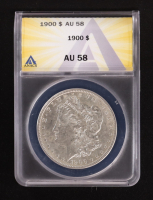 1900 Morgan Silver Dollar (ANACS AU58) - 7598742 at PristineAuction.com